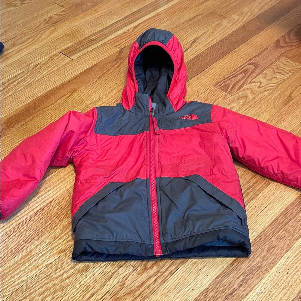 The North Face Red and Black Kids' Jacket